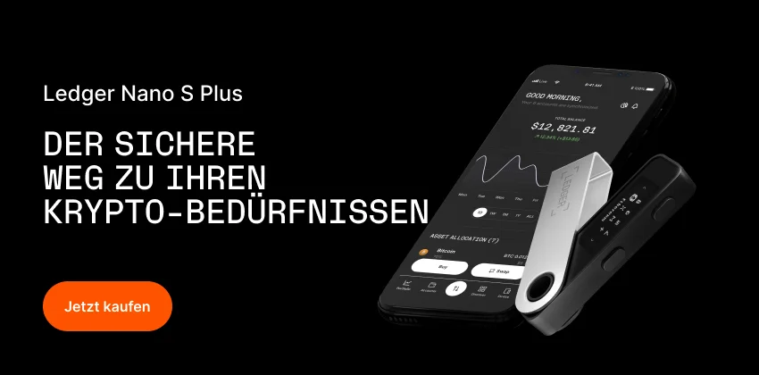 Anzeige: Ledger Nano S Plus — Jetzt kaufen
