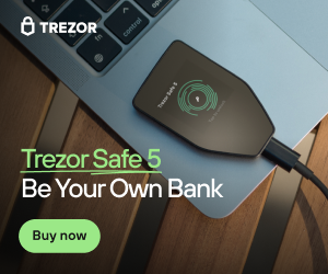 Anzeige: Trezor Safe 5 — Be Your Own Bank
